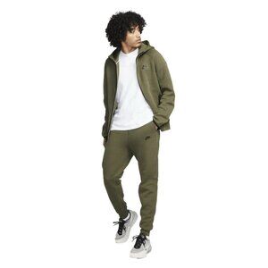 NEW! Nike Sportswear Tech Fleece Track Pants Joggers Olive Green Men’s SZ M